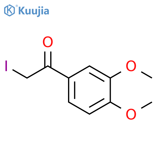 Ethanone, 1-(3,4-dimethoxyphenyl)-2-iodo- structure