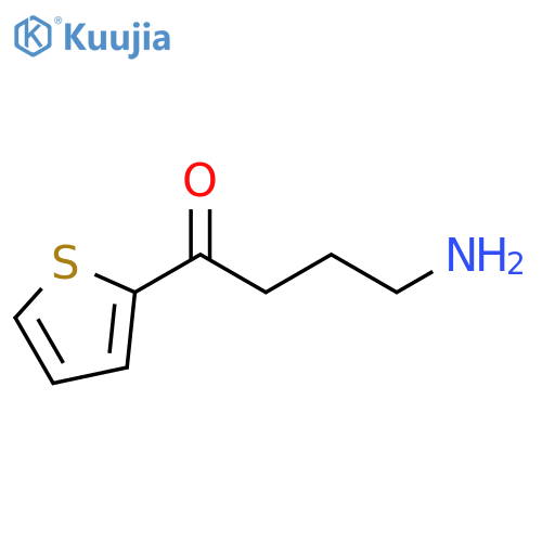1-Butanone, 4-amino-1-(2-thienyl)- structure
