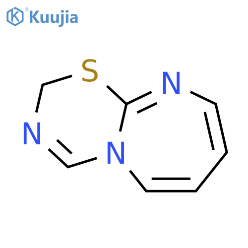 2H-1,3,5-Thiadiazino[3,2-a][1,3]diazepine(9CI) structure