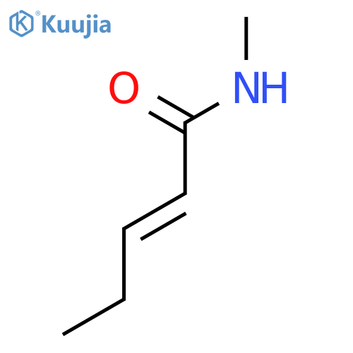 N-Methylpent-2-enamide structure