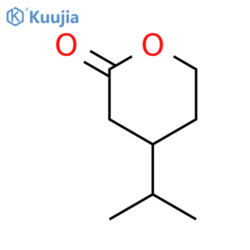 4-(propan-2-yl)oxan-2-one structure