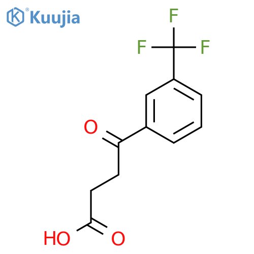 4-Oxo-4-(3-trifluoromethylphenyl)butyric acid structure
