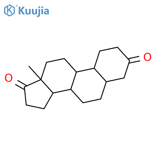 Estrane-3,17-dione, (5a)- structure