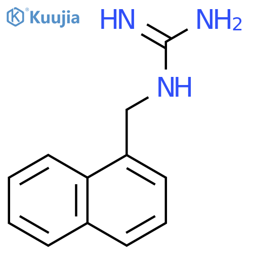 (1-naphthylmethyl)guanidine structure