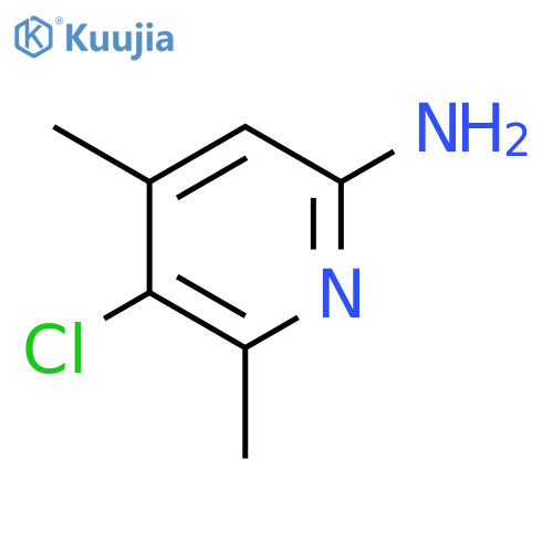 2-Pyridinamine, 5-chloro-4,6-dimethyl- structure