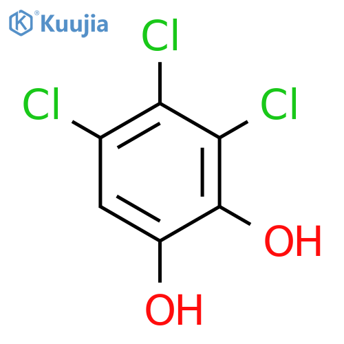 3,4,5-Trichlorocatechol structure