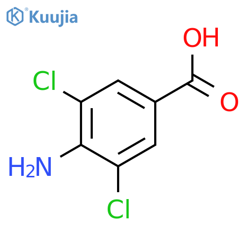 4-Amino-3,5-dichlorobenzoic acid structure