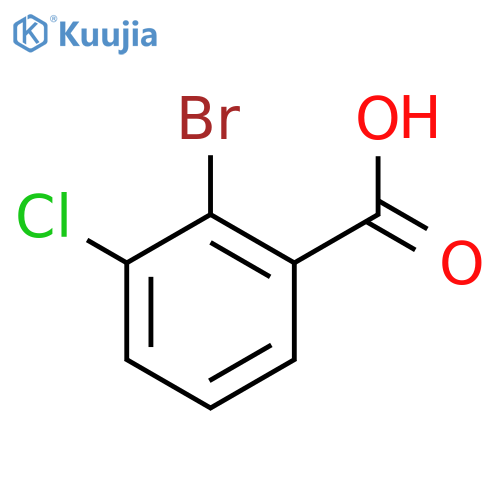 2-Bromo-3-chlorobenzoic acid structure