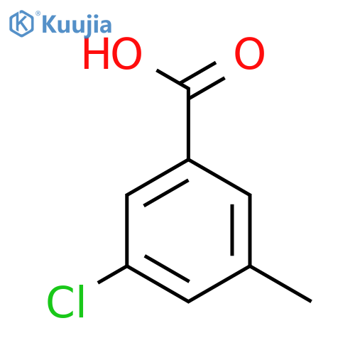 3-Chloro-5-methylbenzoic acid structure