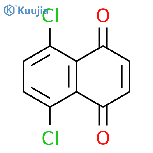 1,4-Naphthalenedione, 5,8-dichloro- structure