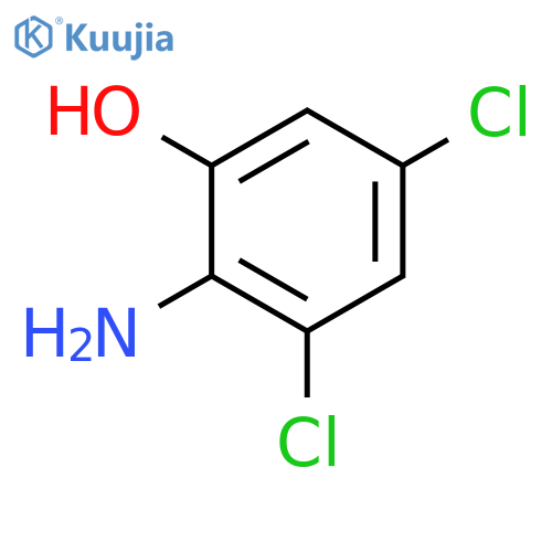Phenol, 2-amino-3,5-dichloro structure