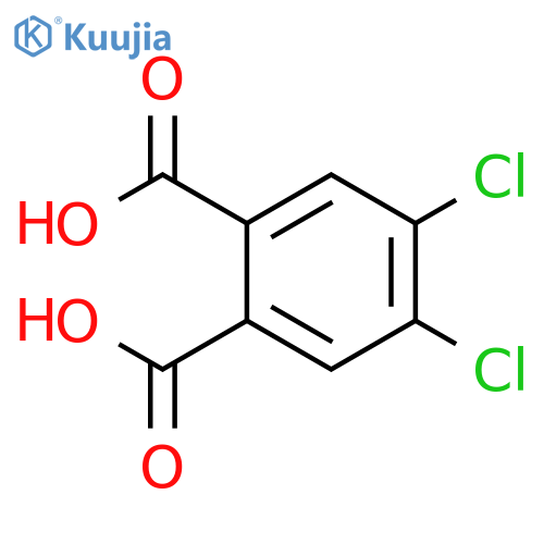 4,5-Dichlorophthalic acid structure