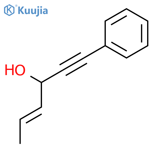 4-Hexen-1-yn-3-ol, 1-phenyl- structure