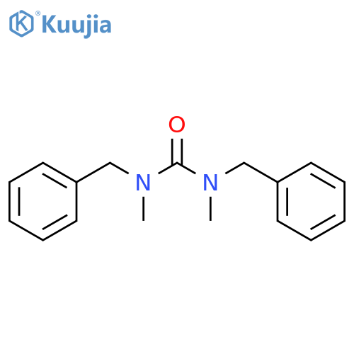 UREA, N,N'-DIMETHYL-N,N'-BIS(PHENYLMETHYL)- structure