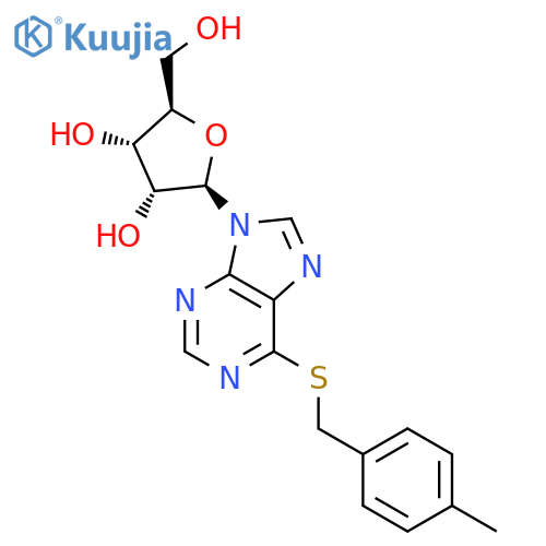 INOSINE, 6-S-[(4-METHYLPHENYL)METHYL]-6-THIO- structure