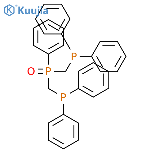 Phosphine oxide, bis[(diphenylphosphino)methyl]phenyl- structure