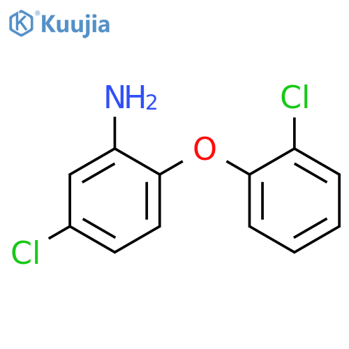 5-Chloro-2-(2-chlorophenoxy)aniline structure