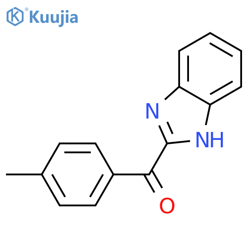 Methanone, 1H-benzimidazol-2-yl(4-methylphenyl)- structure