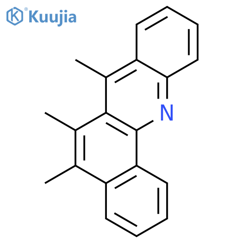 Benz[c]acridine, 5,6,7-trimethyl- structure