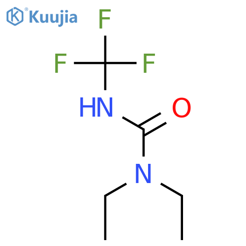 Urea, N,N-diethyl-N'-(trifluoromethyl)- structure
