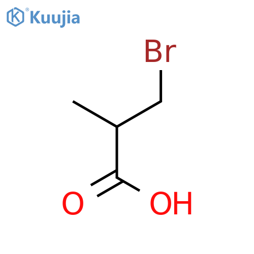 3-Bromo-2-methylpropionic Acid structure