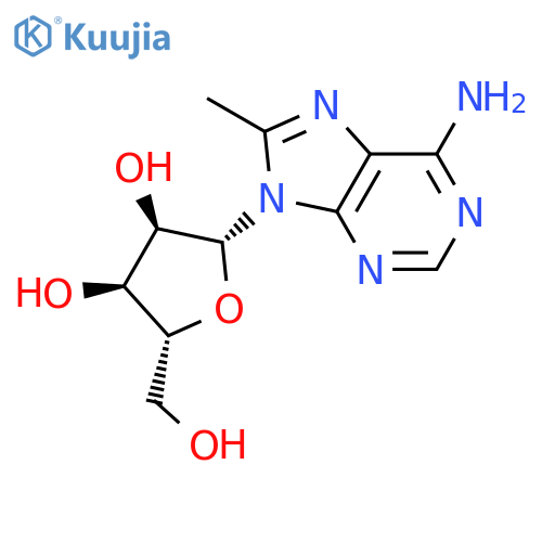 8-Methyladenosine structure