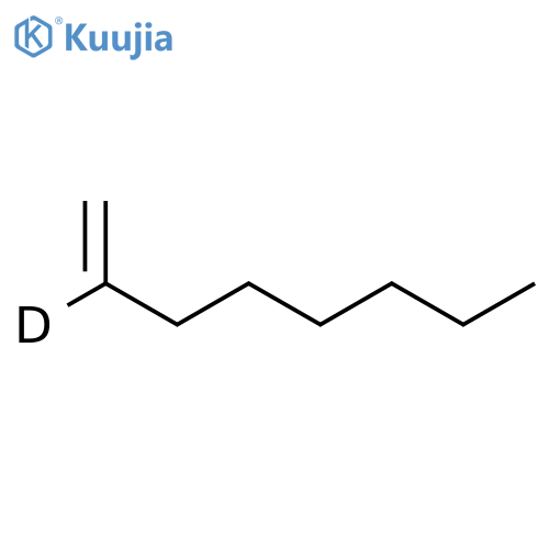 1-Octene-2-d1 structure