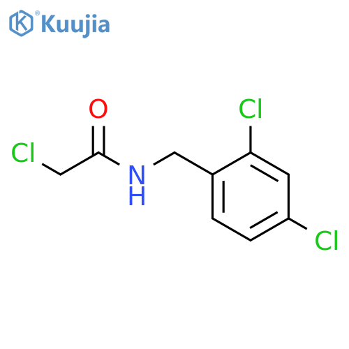 2-chloro-N-(2,4-dichlorophenyl)methylacetamide structure