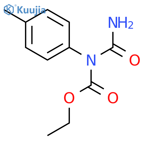 ethyl carbamoyl(4-methylphenyl)carbamate structure