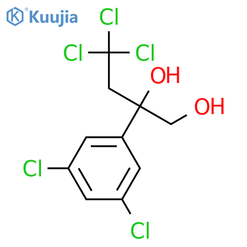 4,4,4-Trichloro-2-(3,5-dichlorophenyl)butane-1,2-diol structure