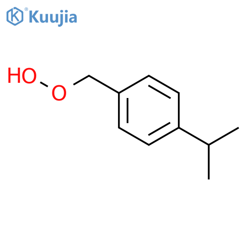 Hydroperoxide, [4-(1-methylethyl)phenyl]methyl structure