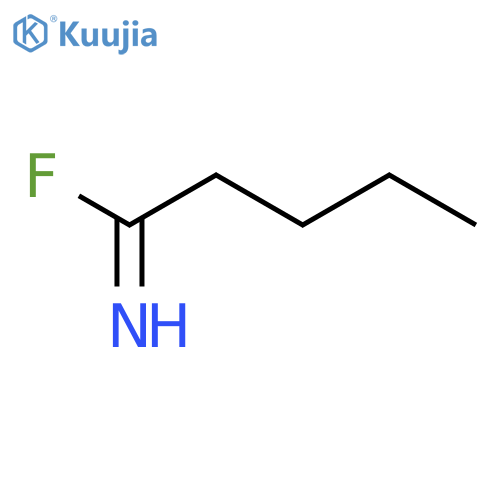 Pentanimidoyl fluoride structure