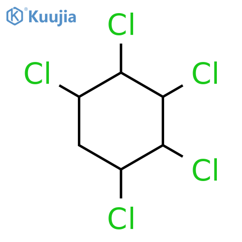 Cyclohexane,1,2,3,4,5-pentachloro-, (1a,2a,3b,4a,5a)- (9CI) structure