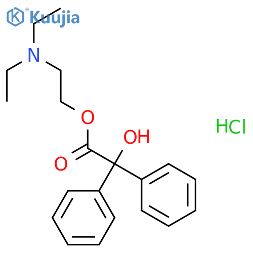Benactyzine hydrochloride structure