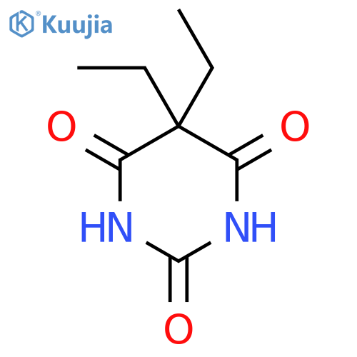 Diethylmalonylurea structure