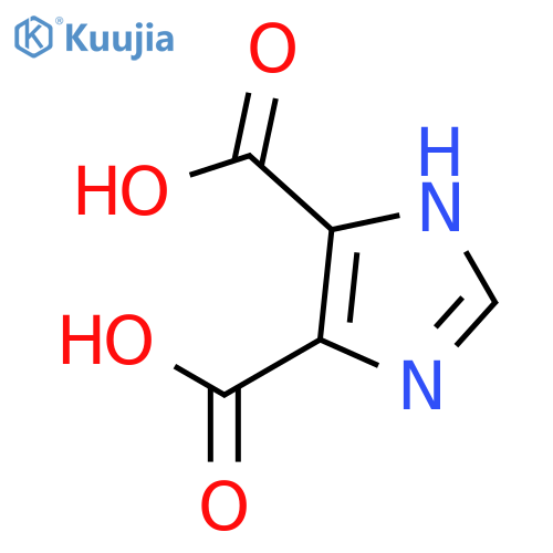 1H-Imidazole-4,5-dicarboxylic acid structure