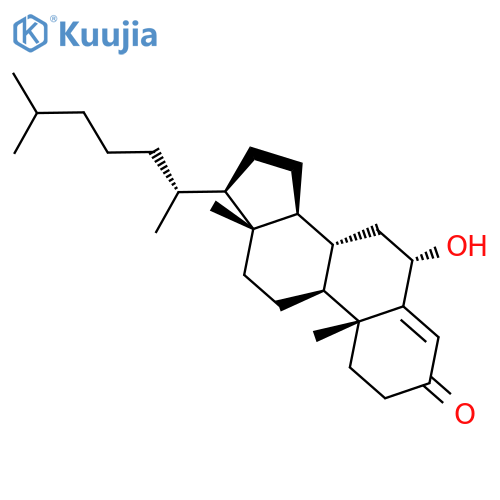 4-Cholesten-6beta-ol-3-one structure