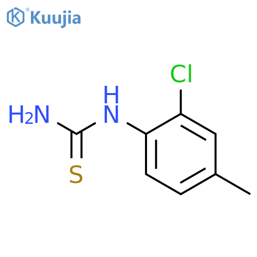 (2-chloro-4-methylphenyl)thiourea structure