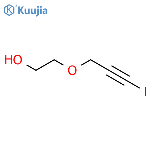 Ethanol,2-[(3-iodo-2-propyn-1-yl)oxy]- structure