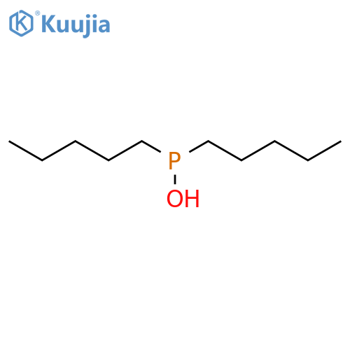 Phosphinous acid, dipentyl- structure