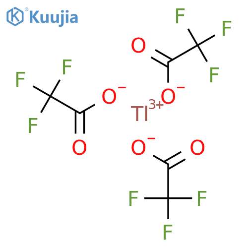 Thallium(iii) trifluoroacetate structure