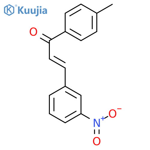 2-Propen-1-one,1-(4-methylphenyl)-3-(3-nitrophenyl)- structure