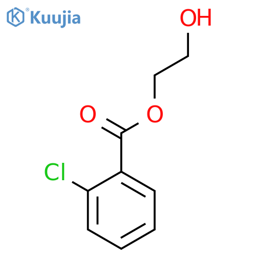 2-hydroxyethyl 2-chlorobenzoate structure