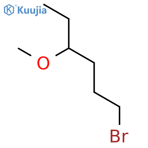 Hexane, 1-bromo-4-methoxy- structure