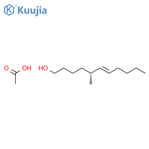 6-UNDECEN-1-OL, 5-METHYL-, ACETATE, (5R,6E)- structure