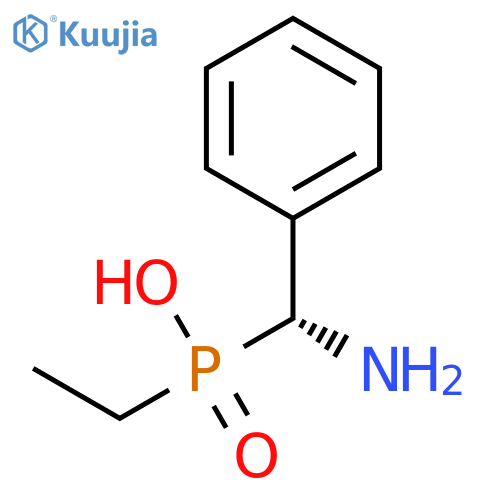 Phosphinic acid, [(R)-aminophenylmethyl]ethyl- structure