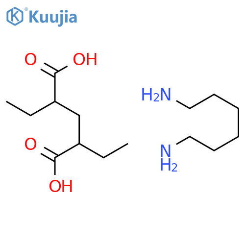 2,4-Diethylpentanedioic acid;hexane-1,6-diamine structure