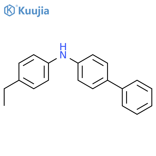 [1,1'-BIPHENYL]-4-AMINE, N-(4-ETHYLPHENYL)- structure