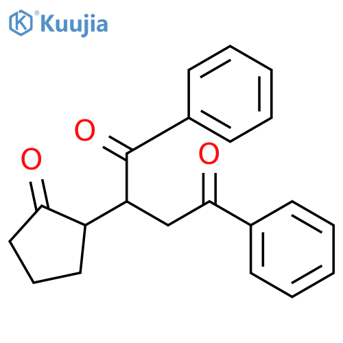 2-(2-Oxocyclopentyl)-1,4-diphenylbutane-1,4-dione structure