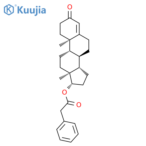 Testosterone phenylacetate structure
